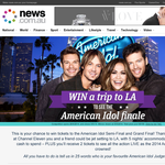 Win a trip to LA to see the American Idol finale!