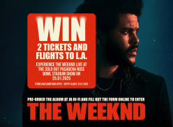 Win a Trip to LA to see the Weeknd