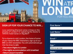 Win a trip to London for you & a friend!