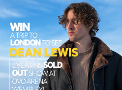 Win a Trip to London to see Dean Lewis