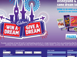 Win a trip to magical Disneyland & give the same gift to a friend!
