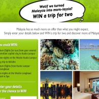 Win a trip to Malaysia