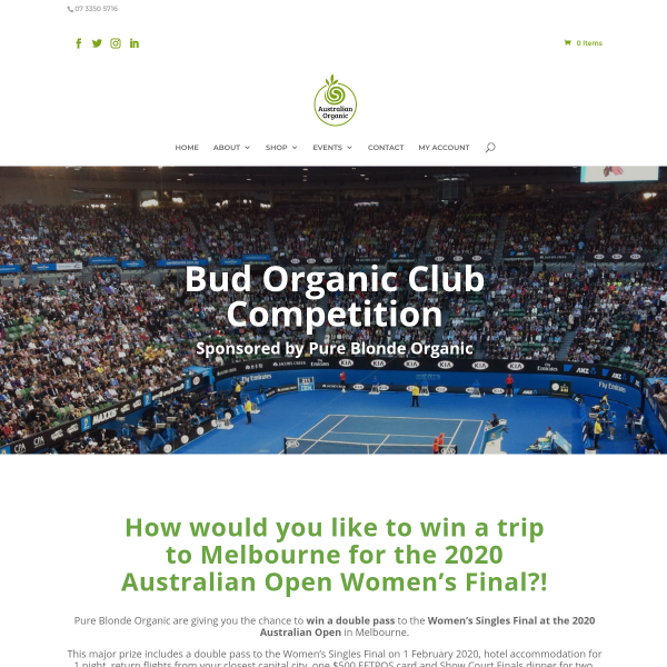 Win a Trip to Melbourne for the 2020 Australian Open Women’s Final