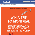 Win a trip to Montreal!