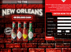 Win a trip to New Orleans or $10,000 cash!
