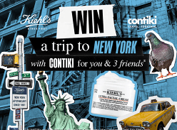 Win a Trip to NYC for you and 3 People
