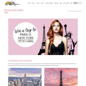 Win a trip to Paris or New York! - Stefan Hair Fashions x L'Oreal Professionnel
