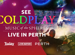 Win a trip to Perth to see Coldplay