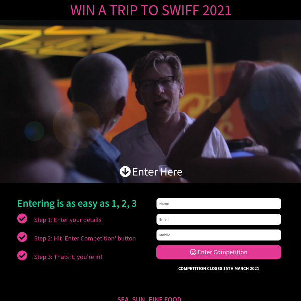 Win a trip to Screenwave International Film Festival 2021!