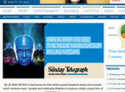 Win a trip to see the Blue Man Group in Las Vegas!