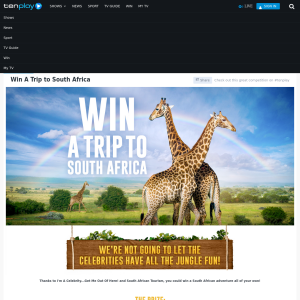 Win A Trip to South Africa