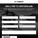 Win a trip to Switzerland!