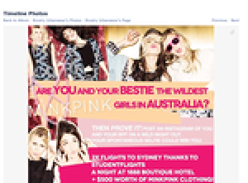 Win a trip to Sydney + $500 Minkpink Voucher