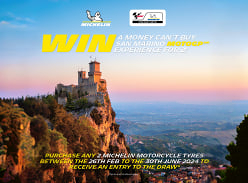 Win a Trip to the 2024 San Marino MotoGP for 2