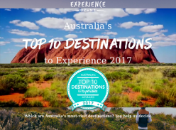 Win a trip to the Australian destination Voted as Number 1