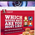 Win a trip to the Big Brother final + 20 people will win a year's supply of KFC burgers! - Big Brother & KFC