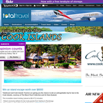 Win a trip to the Cook Islands!