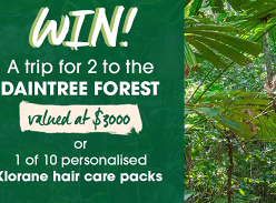 Win a Trip to The Daintree Rainforest for 2