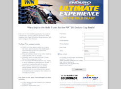 Win a trip to the Gold Coast for the PIRTEK Enduro Cup finale