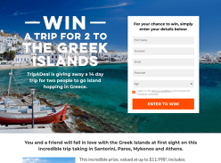 Win a Trip to the Greek Islands for 2