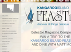 Win a trip to the Kangaroo Island Festival to dine with Matt Moran!