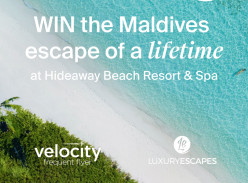Win a Trip to the Maldives for 2 People
