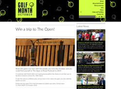 Win a trip to The Open