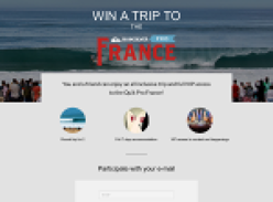 Win a trip to the Quiksilver Pro in France!