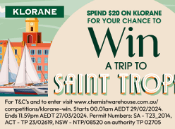 Win a Trip to the South of France for 2