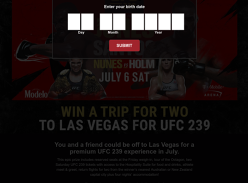 Win a Trip to the UFC 239 in Las Vegas for 2 Worth $7,000