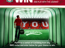 Win a trip to watch the Liverpool FC for you & 2 mates!