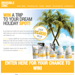 Win a trip to your dream holiday spot!