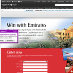 Win a trip with Emirates to Dubai to enjoy the Dubai World Cup in style!