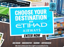Win a Trip with Etihad Airways