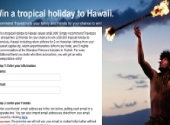 Win a tropical Holiday to Hawaii
