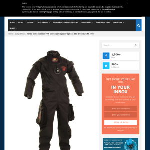 Win a Typhoon DS1 Drysuit