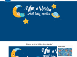 Win a Uniden Baby Monitor