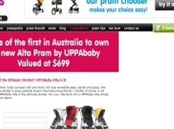 Win a UPPAbaby Alta