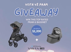 Win a UPPAbaby Vista V2 pram