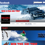 Win a USA Ski Holiday - Isuzu UTE & Warren Miller