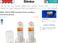 Win a V-Tech Cordless Phone Set