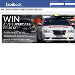 Win a V8 Pedders Prize Kit - Pedders Suspension