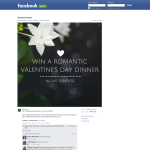 Win a Valentines Day Dinner