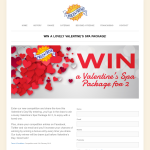 Win a Valentine's spa package for 2!
