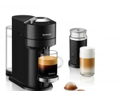 Win a Vertuo Next C Clasic Black Nespresso Machine with an Aeroccino Milk Frother