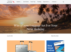 Win a Victorinox Lexicon Luggage Set