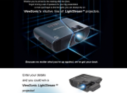Win a ViewSonic LightStream projector!