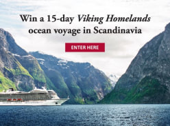 Win a Viking Homelands Ocean Voyage for 2