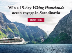 Win a Viking Homelands Ocean Voyage for 2