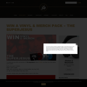 Win a Vinyl & Merch Pack of The Superjesus